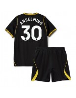 Chelsea Aaron Anselmino #30 Venkovní dres pro děti 2026-27 Krátký Rukáv (+ trenýrky)